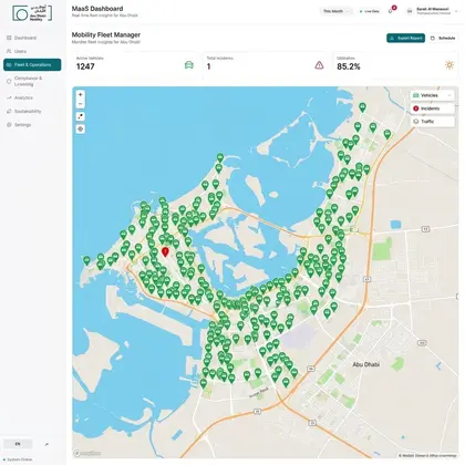 Public Sector MaaS Platforms screenshot